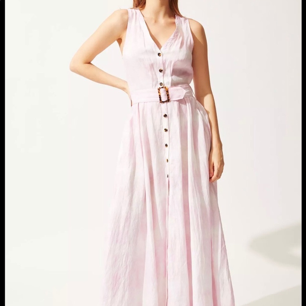 NWT Solid & Striped Button Down Maxi Dress